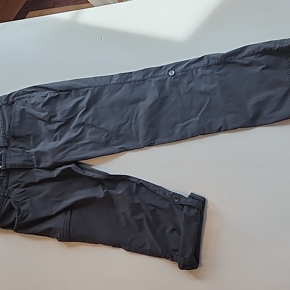 Eddie Bauer Women's Convertible Gray Hiking Pants - Picture 2 of 5